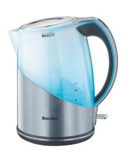 Breville Vkj972 Brita Filter Jug Kettle - Silver